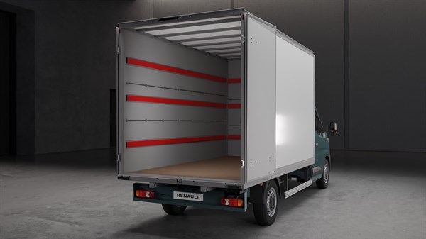 rear door with 270° opening - large volume - Renault Master