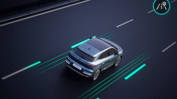 Renault Symbioz - front or rear detection with emergency trajectory correction