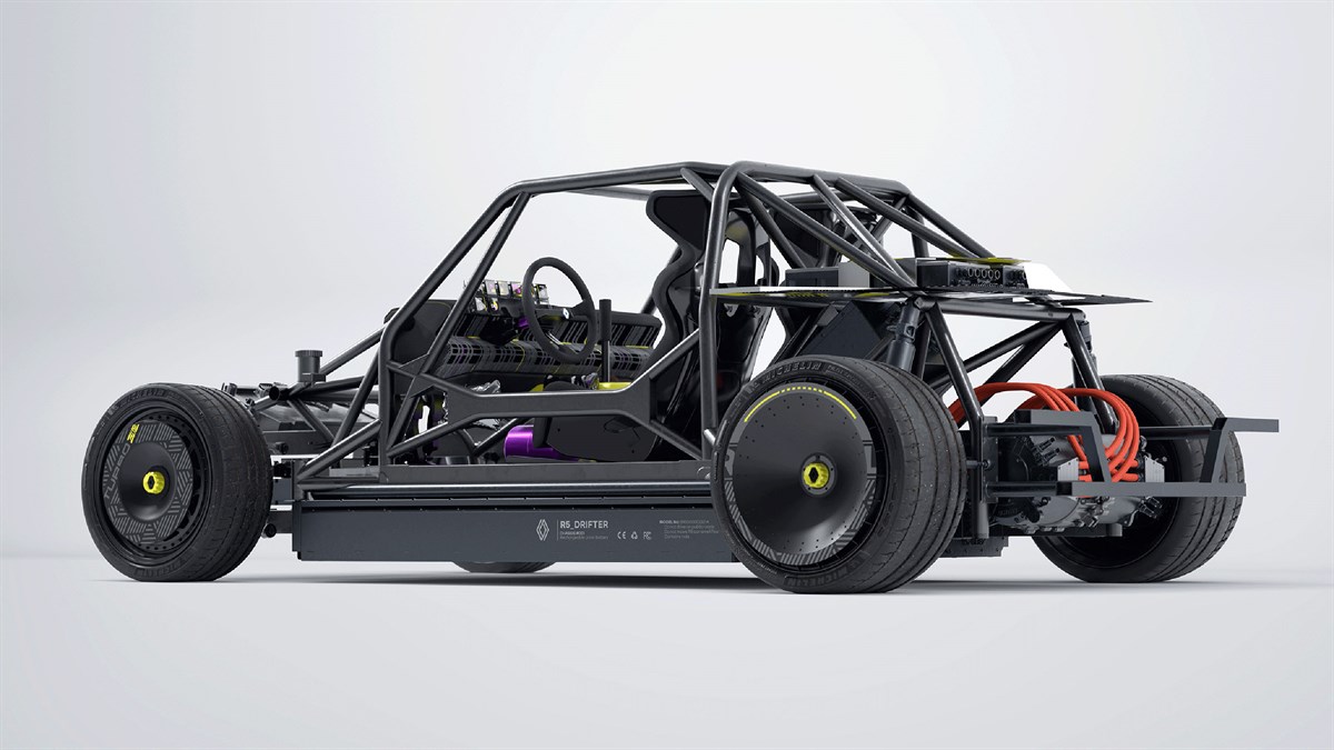 chassis - R5 TURBO 3E E-Tech 100% electric - Renault